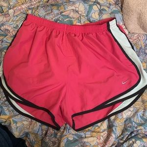 pink Nike Tempo Shorts